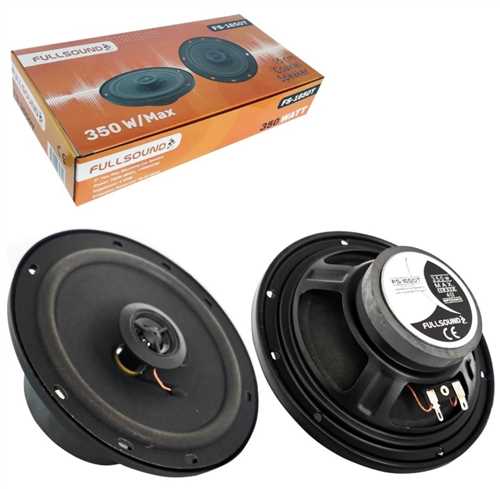Fullsound 1650T 16cm Tweeterlı Hoparlör Seti