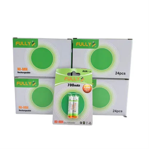 Fully 1.2V Aaa Şarjli 700Ma 2'Li Blister Paket İnce Pil