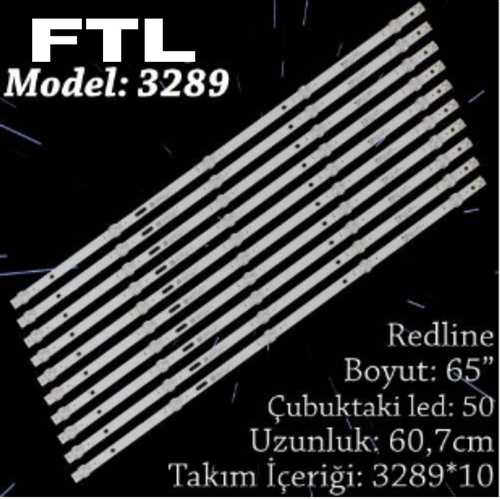 FTL 3289 REDLİNE/ONVO 65 INC 10 ADET (SET) TV LED BAR