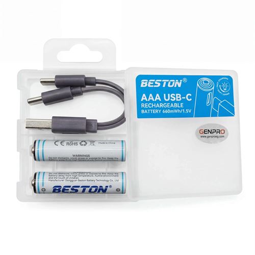 Beston 3AC-18 Lİ-ON AAA USB-C 660mWh/1.5v