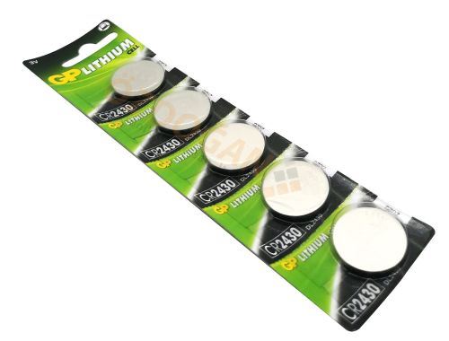 Gp Cr2430 3V 5'Li Blister Paket Lityum Pil