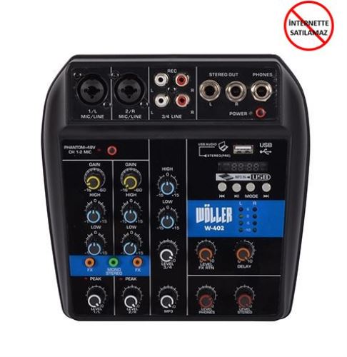 Wöller W-402 4 Kanal Mikser