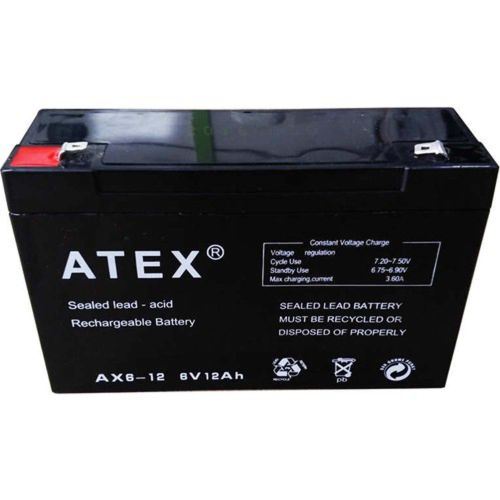 ATEX 6V 12A Kuru Akü