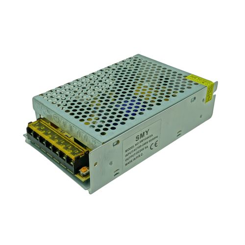 SMY 24V 5A Metal Kasa Adaptör Geniş Kasa Adaptör