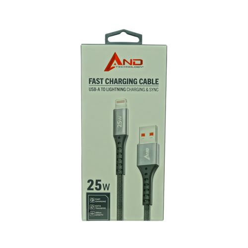 AND-A253 25W IPHONE USB KABLO