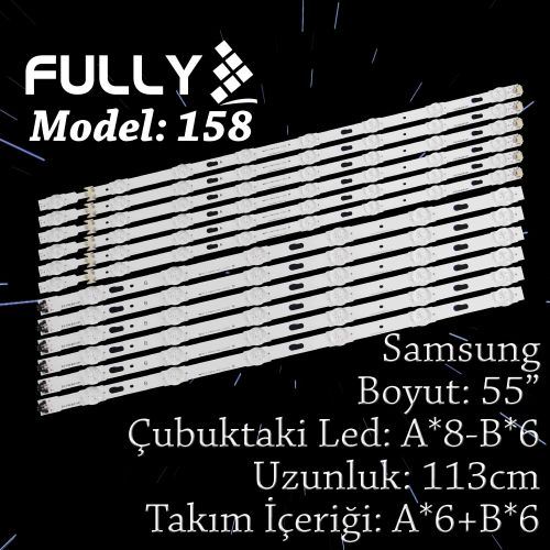 SET-158 SAMSUNG 55 INC 6A+6B ADET (SET) TV LED BAR
