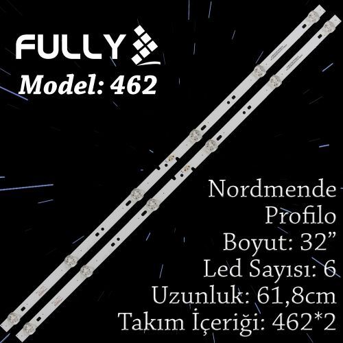 FULLY SET-462 SANYO/PROFILO 32 INC 2 ADET (SET) TV LED BAR