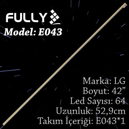 FULLY-ELED-043 LG 42 INC 1 ADET (SET) TV LED BAR