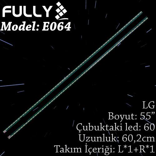 FULLY-ELED-064 LG 55 INC 2 ADET (SET) TV LED BAR