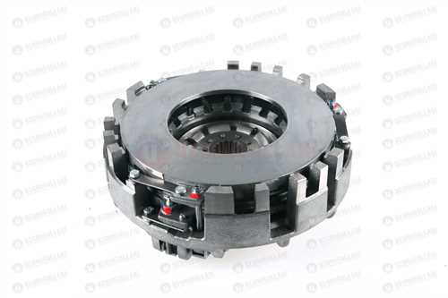 25582642 KOMPLE DEBRİYAJ 6 PAD İÇTEN 3