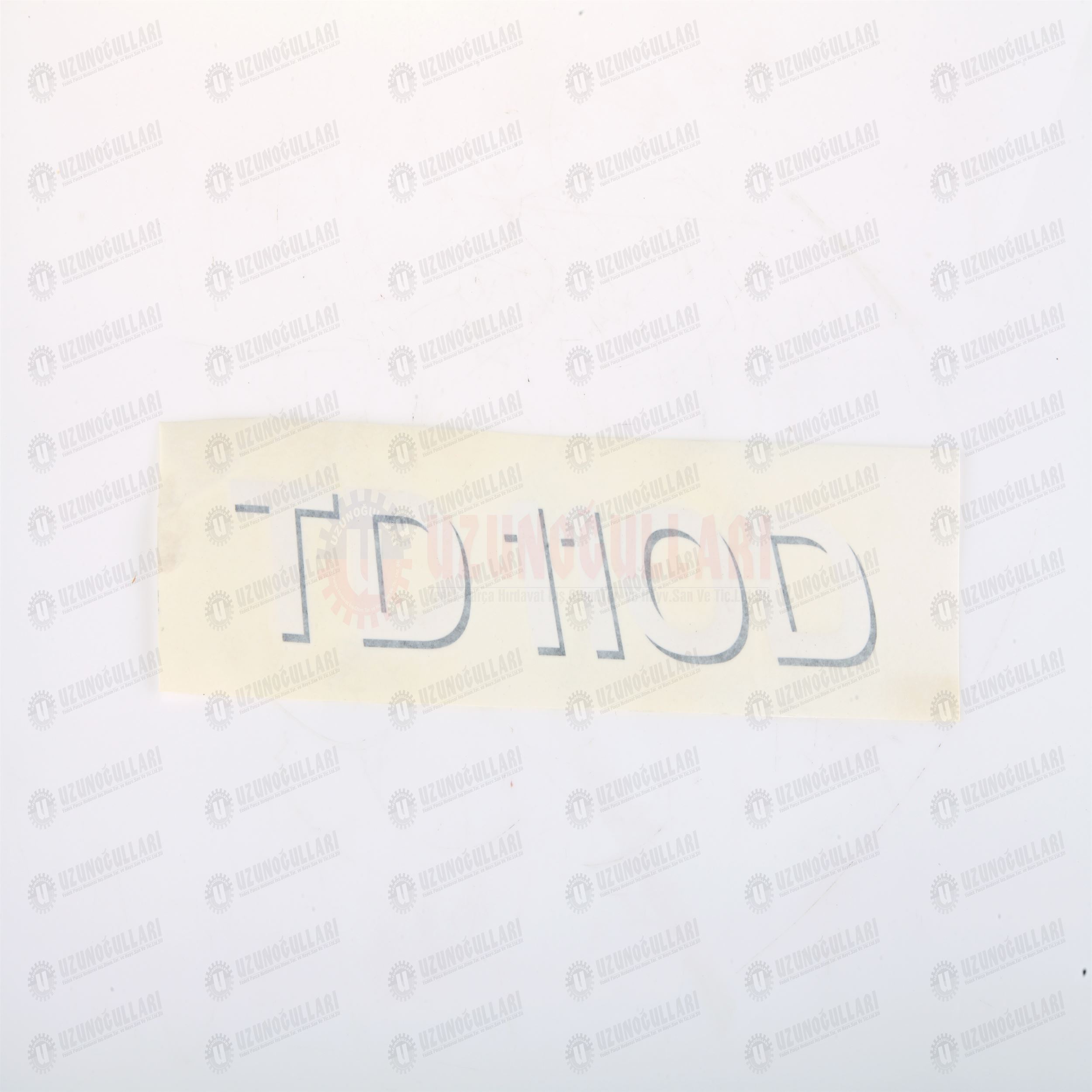 84575231 TD110 D MODEL ETİKET 1