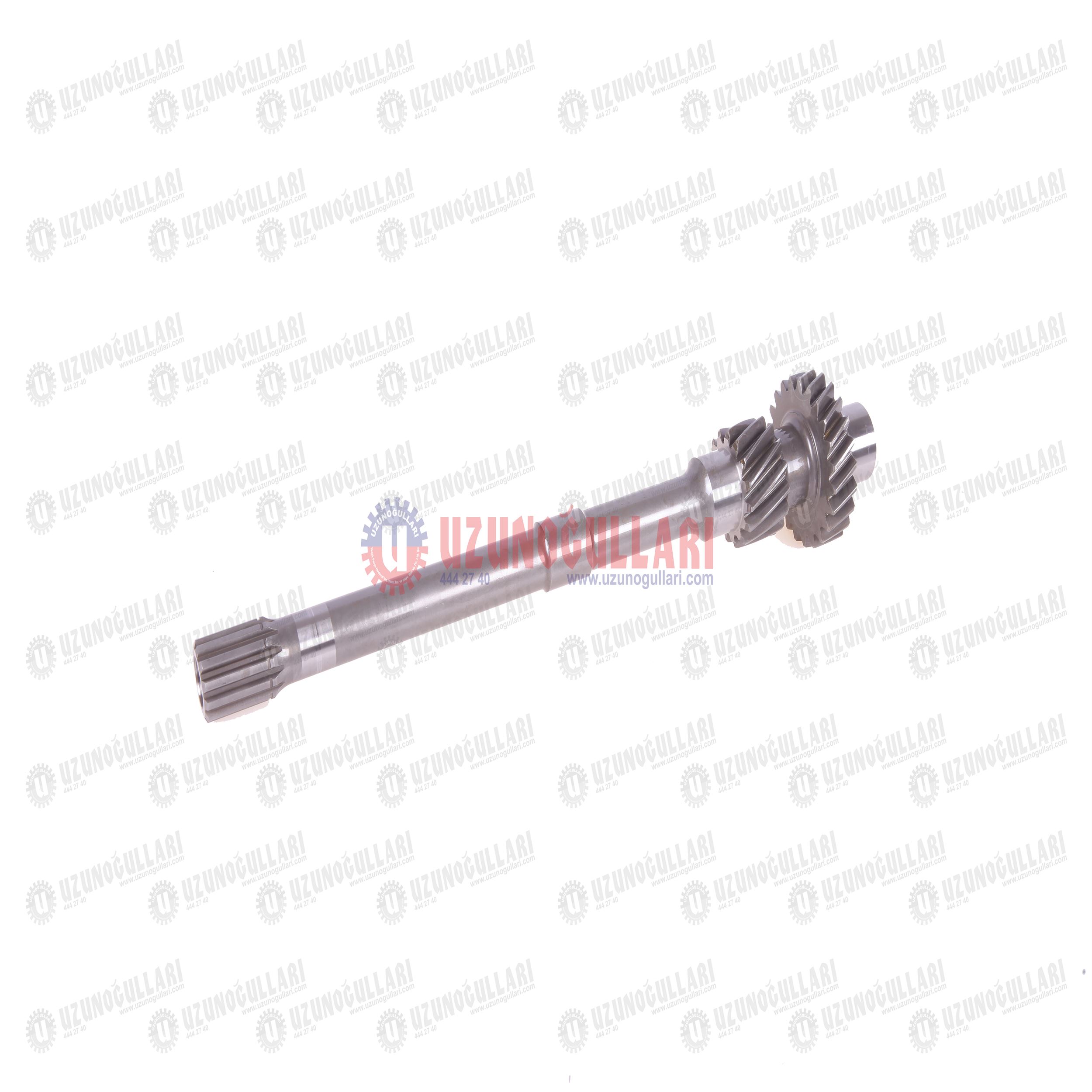87578799 KUYRUK MİLİ HELİSEL 540/1000 z=15/23 TD  III-T 50 1