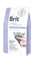 Brit Veterinary Diet Gastroıntestınal Rahatsızlıkları Olan Kediler İçin, Tahılsız, Ringa Balıklı Ve Bezelyeli Kuru Mama 2 kg 1