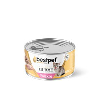 Bestpet Yavru Kediler İçin Tahılsız, Jöle İçinde Tavuk Etli Yaş Mama 85 gr 1