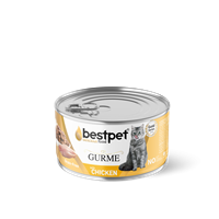 Bestpet Yetişkin Kediler İçin Tahılsız, Jöle İçinde Tavuk Etli Yaş Mama 85 gr 1
