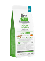 Brit Care Deri Ve Tüy Hassasiyeti Olan, Büyük Irk Yetişkin Köpekler İçin, Tahılsız, Somonlu Kuru Mama 12 kg 2