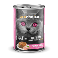 Prochoice Yavru Kediler İçin, Tahılsız, Tavuk Etli Ezme 400 gr 1