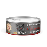 Prochoice Shredded, Tahılsız, Hipoalerjenik, Tiftiklenmiş Tavuk Etli Ve Kalamarlı Yaş Kedi Maması 70 gr 1