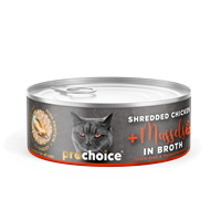 Prochoice Shredded, Tahılsız, Hipoalerjenik, Tiftiklenmiş Tavuk Etli Ve Midyeli Yaş Kedi Maması 70 gr 1