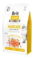 Brit Care Sağlıklı Cilt ve Parlak Tüy Bakımı, Yetişkin Kediler İçin Tahılsız, Hipoalerjenik, Taze Somonlu ve Tavuk Etli Kuru Mama 2 kg 1
