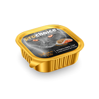 Prochoice Kısırlaştırılmış Kediler İçin, Tahılsız, Somon Balıklı Ezme 100 gr 1