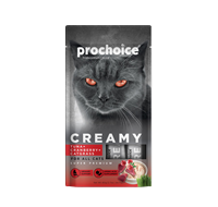 Prochoice Creamy Kediler İçin Tuna Balığı, Kızılcık ve Kedi Otlu Sıvı Ödül Maması 4x15 gr 1