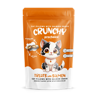 Prochoice Crunchy Salmon, Kediler için Somon Balığı İlaveli Çıtır Atıştırmalık 60gr 1