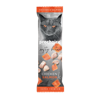 Prochoice Softy Bites Chicken & Salmon Kediler için Yumuşak Atıştırmalık 10 gr x 24 adet 1