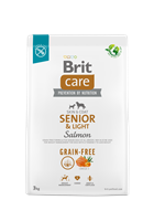 Brit Care Kilo Kontrolü Ve Deri - Tüy Hassasiyeti Olan Yaşlı Köpekler İçin, Tahılsız, Somonlu Kuru Mama 3 kg 2
