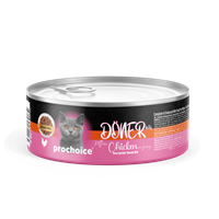 Prochoice Döner Chicken, Sos İçinde Tavuk Etli Tam & Dengeli Yavru Kedi Maması 70 gr 1