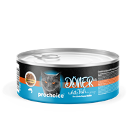Prochoice Döner White Fish, Sos İçinde Beyaz Balıklı Tam & Dengeli Yetişkin Kedi Maması 70 gr 1