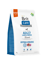 Brit Care Yetişkin Köpekler İçin, Tek Proteinli, Hipoalerjenik, Kuzu Etli Kuru Mama 3 kg 1
