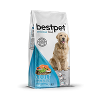 Bestpet Yetişkin Köpekler İçin, Balık Etli Ve Pirinçli Kuru Mama 15 kg 1