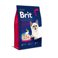 Brit Premium By Nature Kısırlaştırılmış Kediler İçin, Tavuk Etli Kuru Mama 8 kg 1