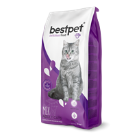 Bestpet Yetişkin Kediler İçin Tavuklu Kuzulu ve Balıklı Mix Kedi Maması 15 Kg 1