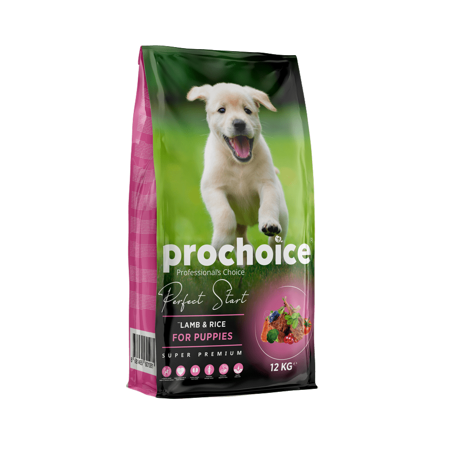 Prochoice Yavru Köpekler İçin, Hipoalerjenik, Kuzu Etli Ve Pirinçli Kuru Mama 3 kg 1