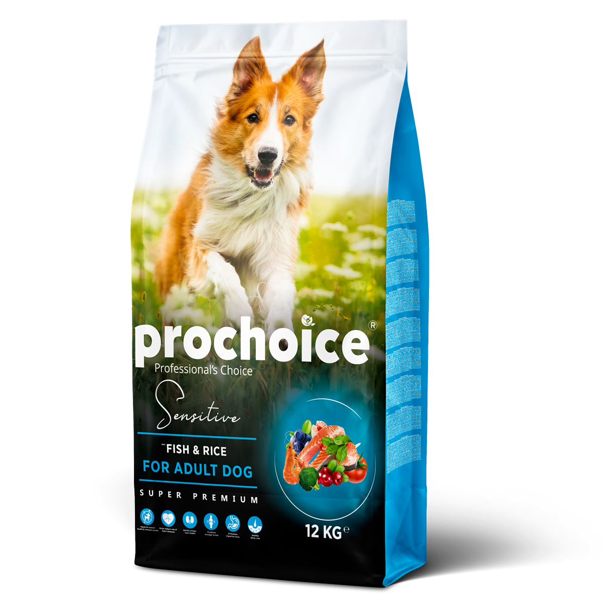 Prochoice Yetişkin Hassas Köpekler İçin, Hipoalerjenik, Balıklı Ve Pirinçli Kuru Mama 3 kg 1