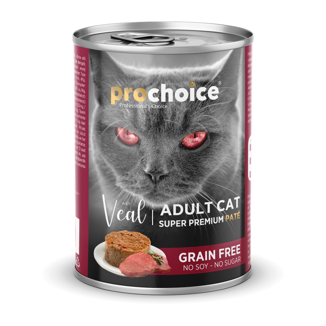 Prochoice Yetişkin Kediler İçin, Tahılsız, Dana Etli Ezme 400 gr 1