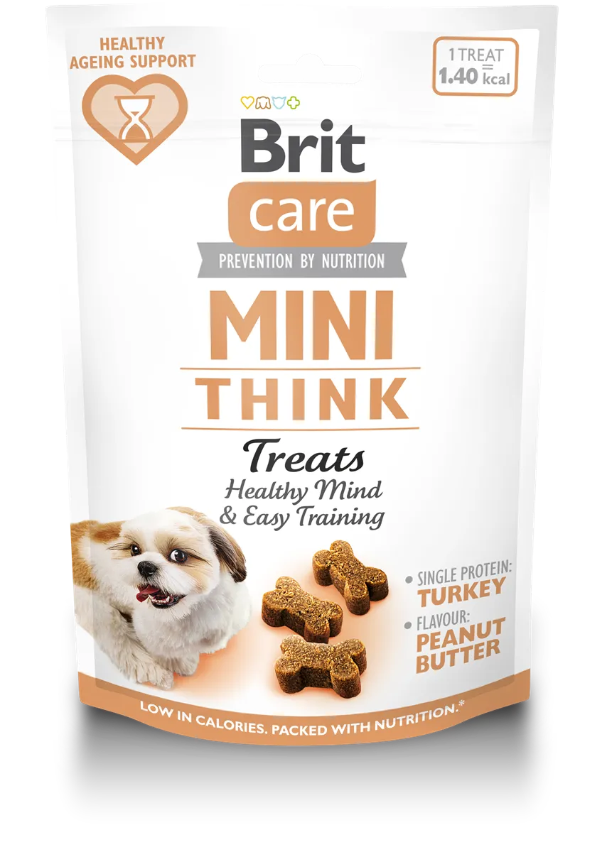 Brit Care Mini Irk Köpeklerde Sağlıklı Zihin ve Etkili Eğitim İçin Yarı Nemli Fonksiyonel Ödül 50 gr 1
