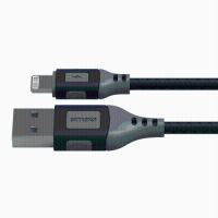 Simex iPhone Lightning SPK-09 Flexi 1mt  Data Kablosu Siyah - 8