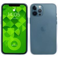 Jopus iPhone 12 Pro Max JS-253 Ultra Slim   Silikon Kilif Lacivert - 21