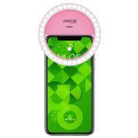 Jopus RK12   Şarjlı Led Lambali Selfie Işığı Pembe - 2