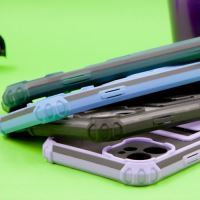 Jopus iPhone 13 Pro Max JS-261 Pouch   Silikon Kilif Mavi - 7
