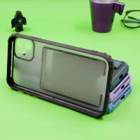 Jopus iPhone 13 Pro Max JS-261 Pouch   Silikon Kilif Mor - 5