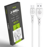 Jopus Universal Micro JO-DK9 J-WELL 1mt  Data Kablosu Beyaz - 1