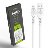 Jopus Universal Lightning JO-DK9 J-WELL 1mt  Data Kablosu Beyaz - 1