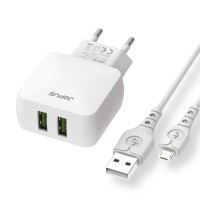 Jopus Universal Micro JO-DU01 Dualm 2in1  2,4 A Sarj Seti Beyaz - 5
