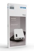 Simex S-27 Ware  10000mAh Power Bank Beyaz - 10