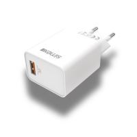 Simex Universal Type C SPS-04 Quark 2in1  Qualcomm 3.0 18W Sarj Seti Beyaz - 3