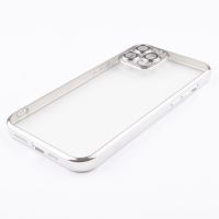 Jopus iPhone 12 Pro Max JS-266 Shimmer  Silikon Kilif Gümüş - 31